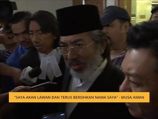 "Saya akan lawan dan terus bersihkan nama saya" - Musa Aman