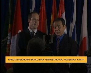 Haruki Murakami bakal bina perpustakaan, pamerkan karya, bahan penulisan