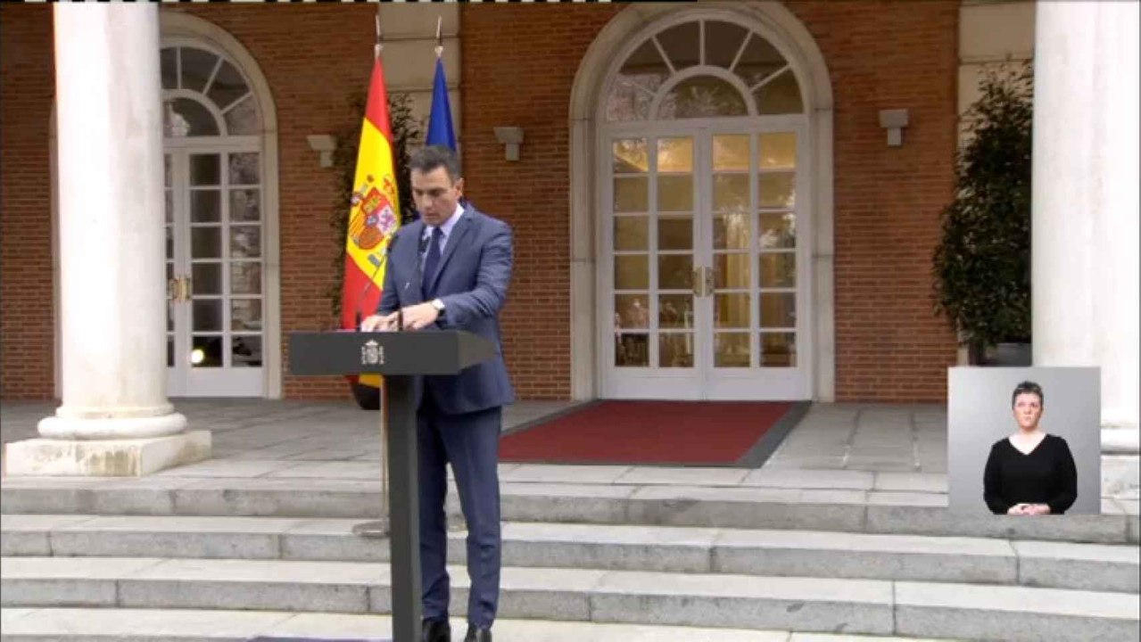 Pedro Sánchez condena enérgicamente la invasión militar de Ucrania por parte de Rusia