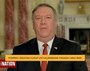 Pompeo: Sekatan cukup untuk jinakkan tingkah laku Iran