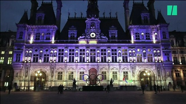 Paris et Berlin s'illuminent aux couleurs de l'Ukraine