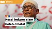 Hadi kesal di Malaysia hukum Islam boleh dibatal dengan undang-undang ciptaan manusia