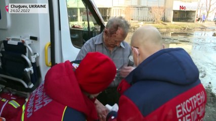 Angriffe auf die Ukraine - Explosionen im ganzen Land