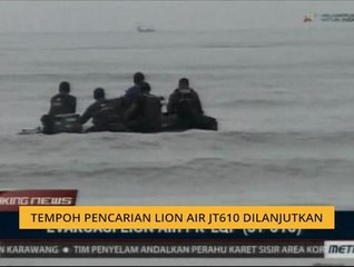 Operasi SAR Lion Air disambung 3 hari lagi
