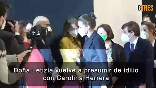Letizia reina en ARCO sin la presencia por fuerza mayor de Felipe VI