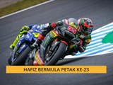 Hafizh Syahrin bermula dipetak ke-23