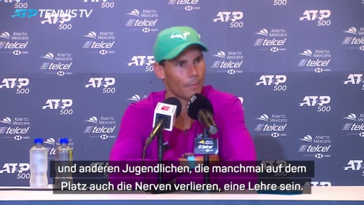 Nadal, djokovic und co. über zverev-eklat
