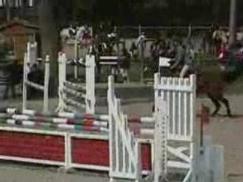 Ilka a Fontainebleau le 3eme jour en D2p CSO