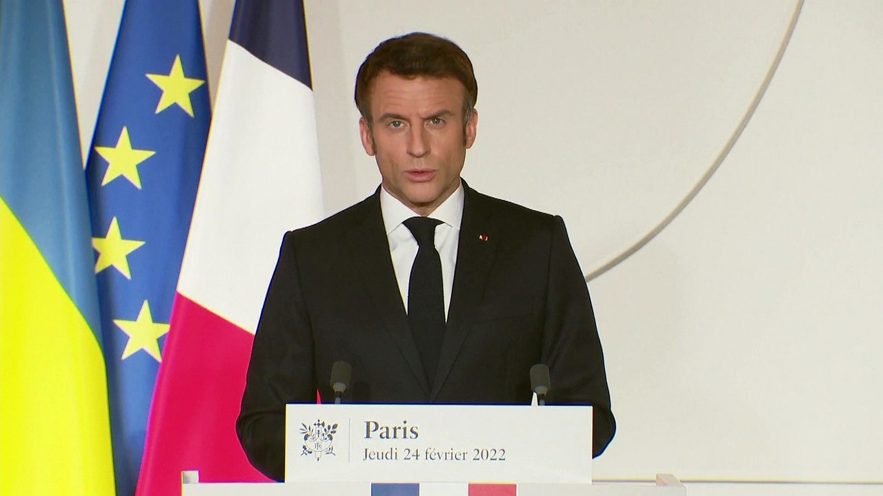 'Das ist Putins Krieg': Scholz, Macron und Johnson drohen mit 'gewaltigen' Sanktionen