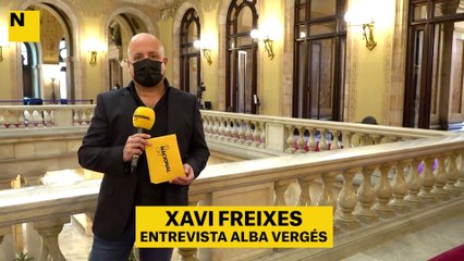 Alba Vergés: "Filtrar el nom d'Argimon durant la campanya va ser jugar brut"