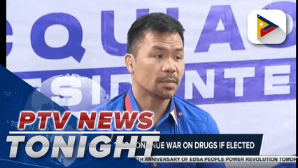 Sen. Pacquiao cancels campaign activity in Pasay, divulges plans if elected president in 2022 | via Ryan Lesigues