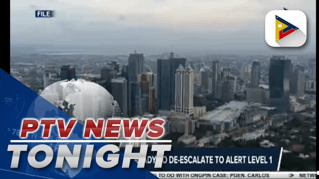 Sec. Duque: NCR ready to de-escalate to Alert Level 1 | via Mark Fetalco