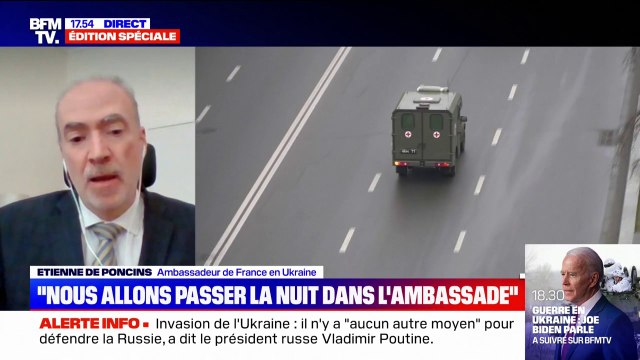 Il y a une unanimité nationale, un sentiment d'union nationale chez les Ukrainiens, rapporte l'ambassadeur de France en Ukraine
