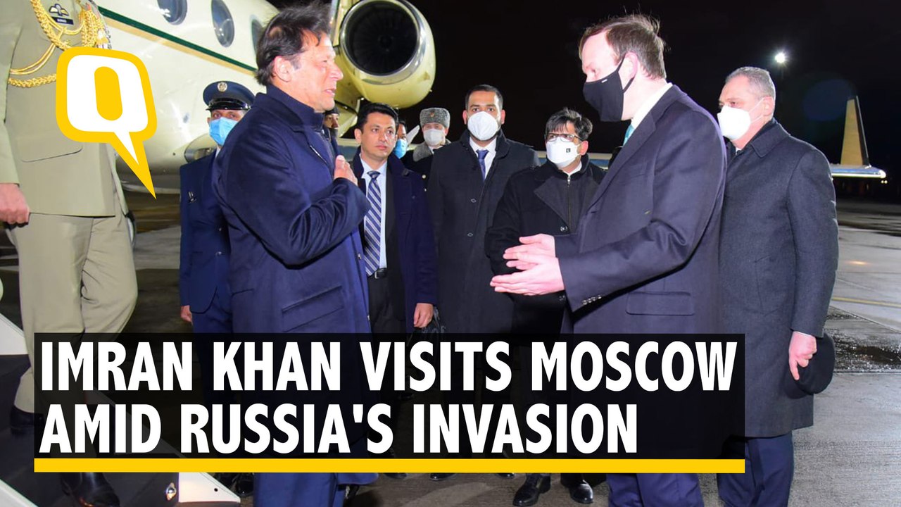 Pakistan PM Imran Khan Lands in Moscow Hours Before Russia Invades Ukraine