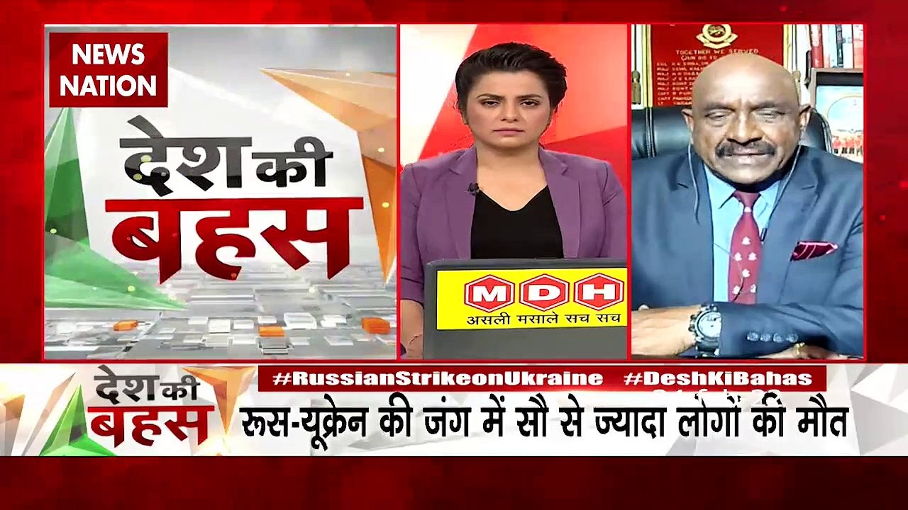 Desh Ki Bahas: NATO और यूक्रेन संकट में उसकी भूमिका एक गंभीर विषय है - KK Sinha, Security Expert