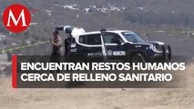 Abandonan restos humanos embolsados en Puebla