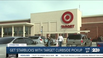 Download Video: Target to test out adding Starbucks orders to curbside pickups