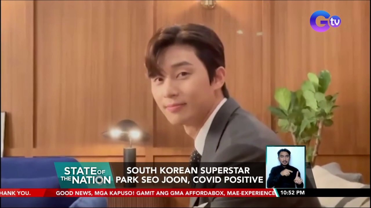 South Korean superstar Park Seo Joon, COVID positive | SONA