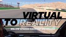 Gran Turismo 7 - Comparaison virtuel / réel sur le circuit Willow Springs Raceway