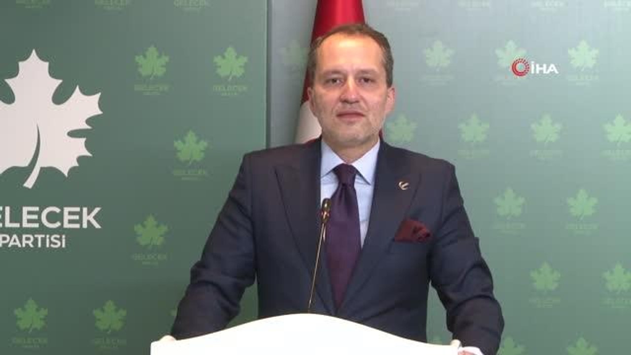 Son dakika haberi: Yeniden Refah Partisi Genel Başkanı Erbakan, Davutoğlu ile bir araya geldi