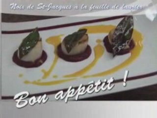 Recette de Noix de Saint-Jacques à la feuille de laurier