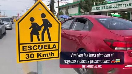 Regreso a clases y el aumento del tráfico