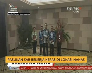 Pencarian mangsa nahas Lion Air: Sidang media terkini Presiden Indonesia