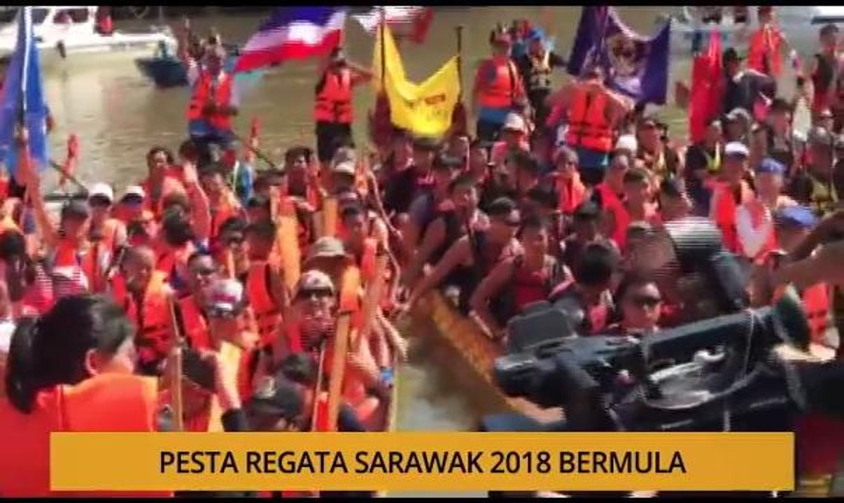Kalendar Sarawak: Pesta Regata Sarawak 2018 bermula