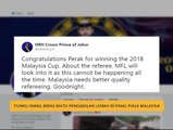 Tunku Ismail bidas mutu pengadilan lemah di final Piala Malaysia