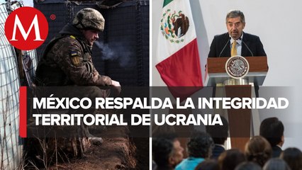 "Hemos respaldado la independencia de Ucrania" embajador de México ante la ONU