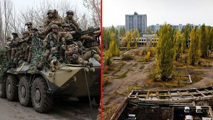 Son Dakika! Ukrayna'nın korktuğu başına geldi! Rus ordusu Çernobil ve Hostomel'i ele geçirdi
