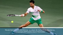 ATP - Medvedvev nouveau N.1 mondial devant Djokovic