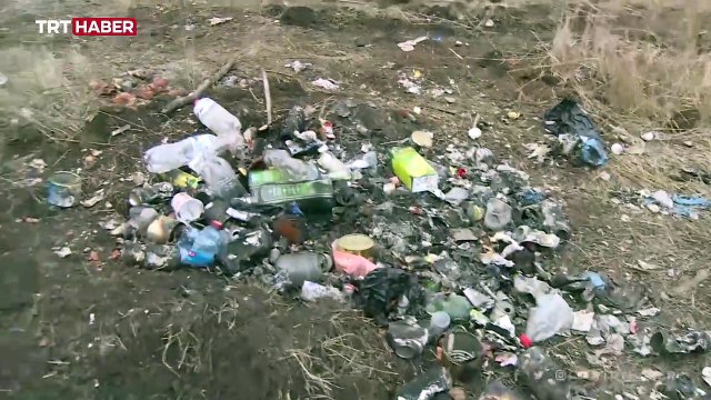 TRT Haber Donbas'ta mevzileri görüntüledi