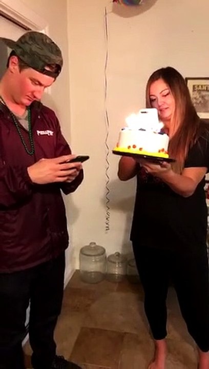 Drunk Birthday Cake Fail