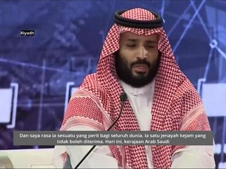 Putera Saudi sifatkan pembunuhan Khashoggi 'jenayah kejam'