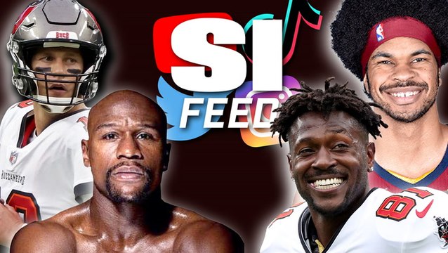 Tom Brady, Jarrett Allen, Antonio Brown and Floyd Mayweather on Today’s SI Feed