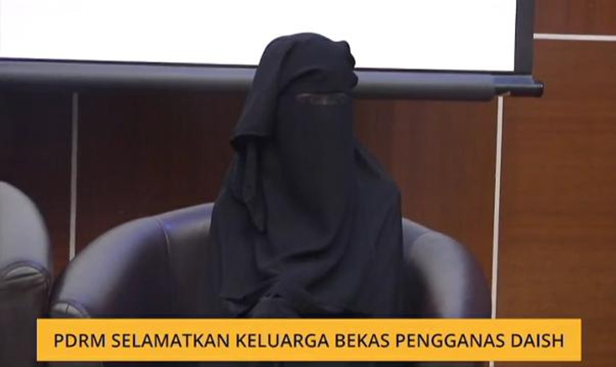 PDRM selamatkan keluarga bekas pengganas Daish