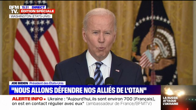 Joe Biden: Nous allons défendre nos alliés de l'Otan