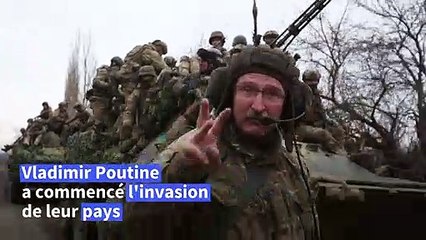"Tout ira bien" pense un soldat de l'armée ukrainienne qui espère renvoyer la Russie chez elle