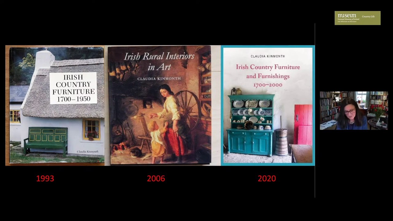 Dr. Claudia Kinmonth at NMI Symposium 'Our Irish Chair'