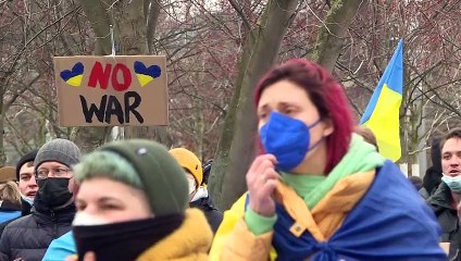 Διαδηλώσεις αλληλεγγύης στην Ουκρανία
