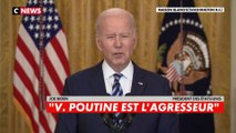 Joe Biden : «Vladimir Poutine a choisi cette guerre, lui et son pays vont en payer le prix»