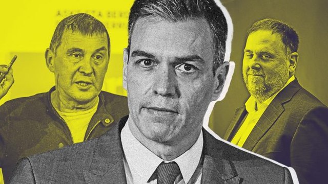 Sánchez suma medio centenar de pactos con golpistas y proetarras mientras exige al PP que repudie a Vox