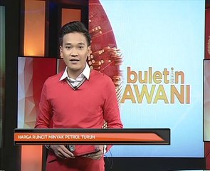 Harga runcit minyak petrol turun