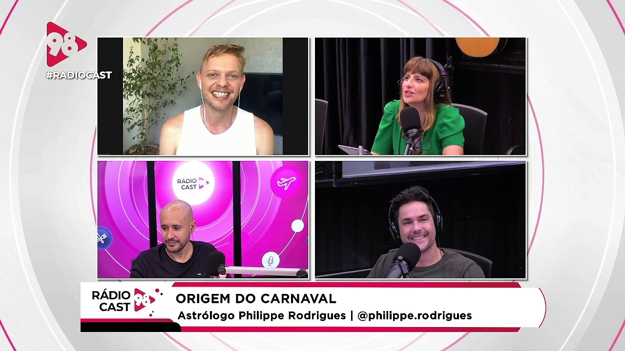 RádioCast98 | 28/02/22 - Origem do Carnaval com Astrólogo Philippe Rodrigues