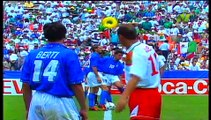 الشوط الثاني مباراة ايطاليا و المكسيك 1-1 كاس العالم 1994