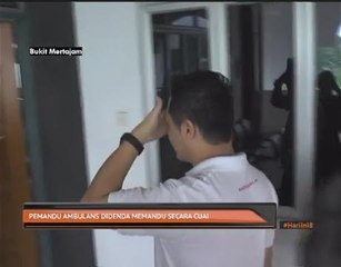 Pemandu ambulans didenda memandu secara cuai