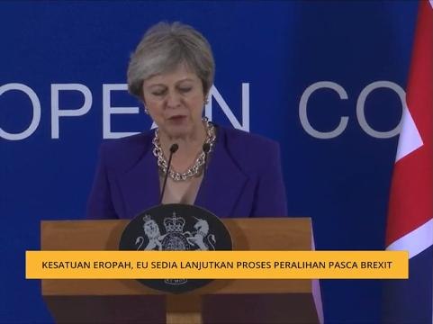 Kesatuan Eropah, EU sedia lanjutkan proses peralihan pasca Brexit