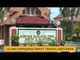 Lelaki dipenjara empat tahun libas bapa