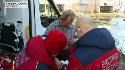 Rusya'nın Ukrayna'daki füze saldırısında sivillerin yaşadığı binalar vuruldu